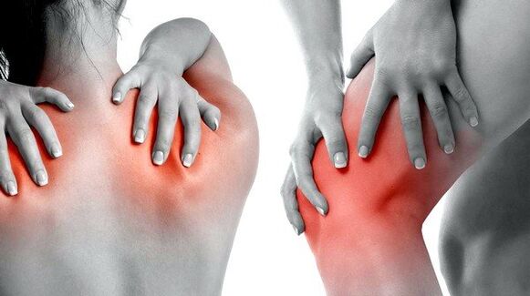 Douleurs dans les muscles et les articulations comme symptôme de la présence de parasites